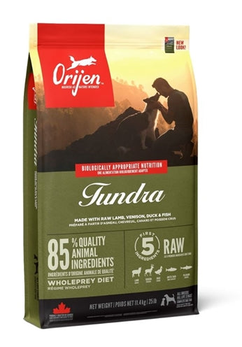 Orijen ganzer Beute Tundra Hund