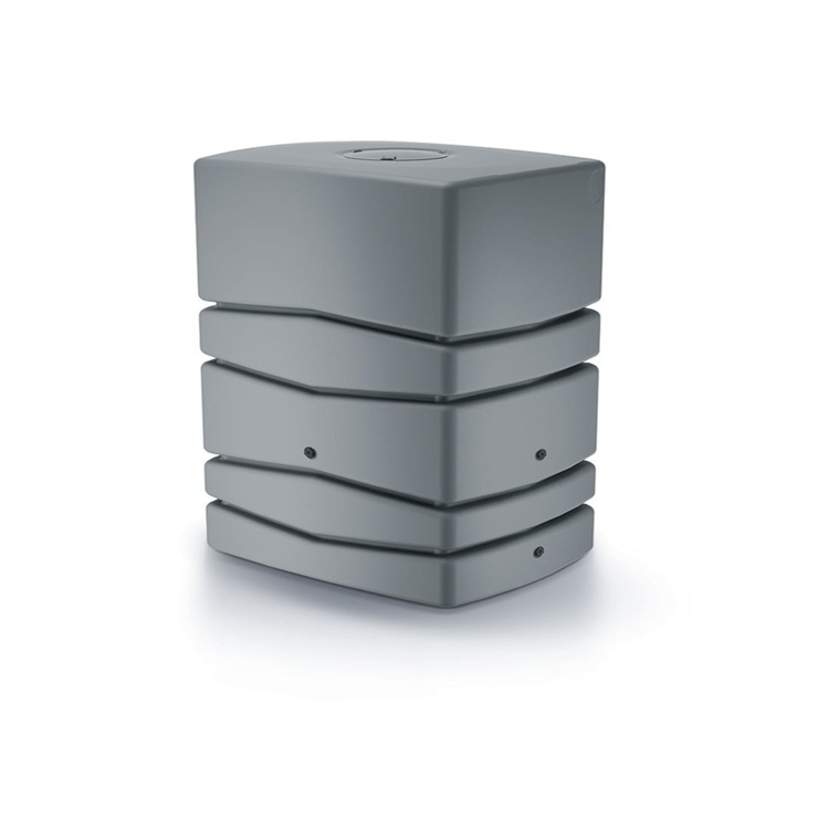 Prosperplast 1071716 - Regentonne 450l Aqua Tower grau | 1 Stk