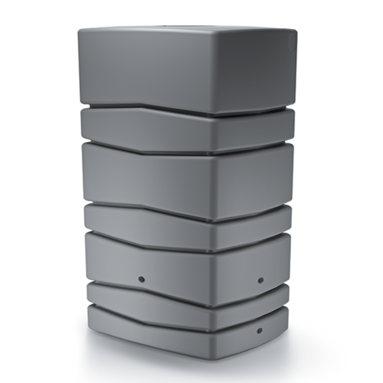 Prosperplast 1071717 - Regentonne 650l Aqua Tower grau | 1 Stk