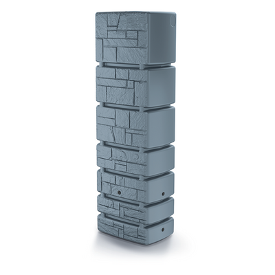 Prosperplast 1071713 - Regentonne 350l Turm steingrau | 1 Stk