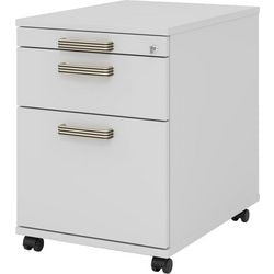 Schubladenelement Niceday AC20SG Massivholz 428x580x590mm hellgrau