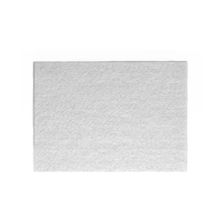 Mack 1069039 - Superfilz selbstklebend weiß 112 x 150 mm 2 Stück | 12 Stück