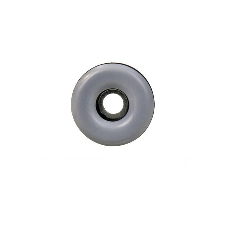 Mack 1069041 - Sitzkappengummi grau ø 23 mm 24 Stück | 6 Stück
