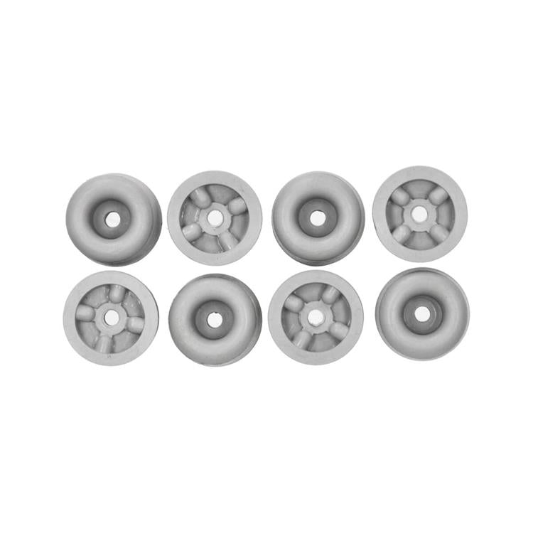 Mack 1069042 - Türstoppergummi grau 30 x 25 mm 8 Stück | 6 Stück