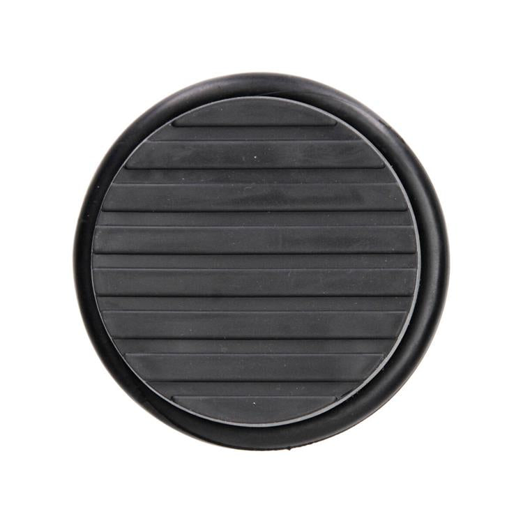Mack 1069043 - schwerer Türstopper schwarz 1,3 kg ø 95 mm Höhe 35 mm | 6 Stück