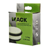 Mack 1069044 – schwerer Türstopper weiß 1,3 kg ø 95 mm Höhe 35 mm | 6 Stück