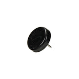 Mack 1066769 - Stuhlgleiternagel Kunststoff schwarz ø 25 mm 8 Stück | 6 Stück - afbeelding 1