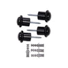 Mack 1069379 - Türstoppzylinder Modell schwarz ø 20h30 mm 4 Stück Stk | 6 Stück