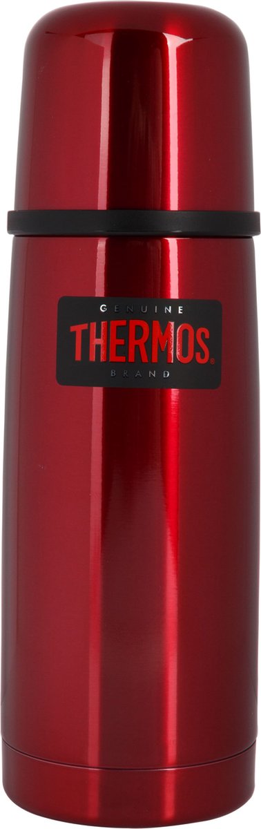 Thermos FBB Isolierflasche – 0l35 – rot mit Schraubverschluss