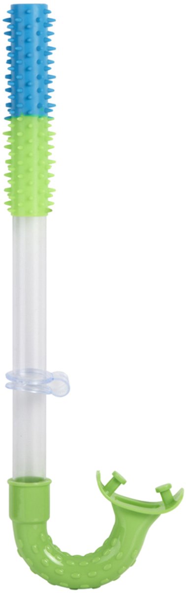 Bling2o Schnorchel Kinder – Spike Leigh Bumpy Spike – mit Tragetasche – Schwimmen – Mehrfarbig