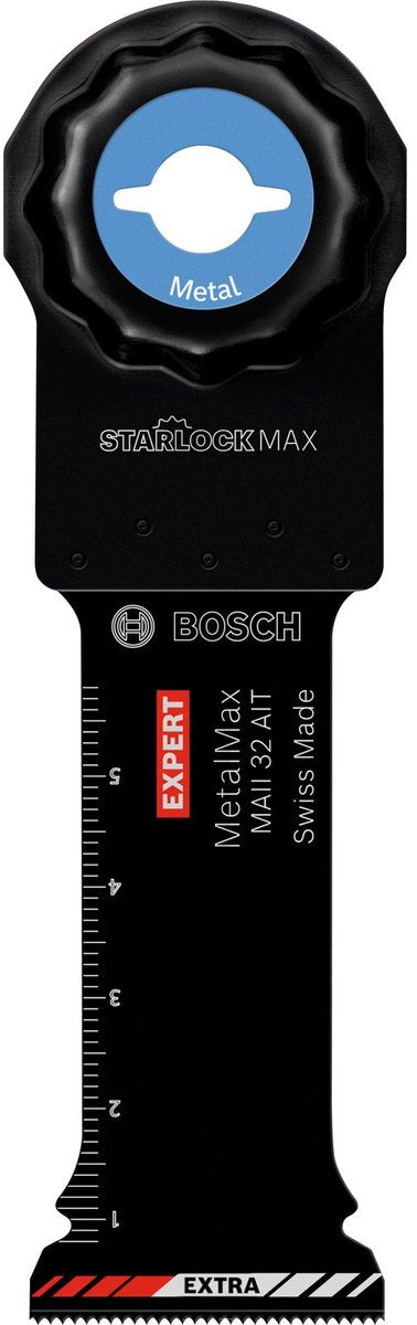 Bosch 2608900023 Expert Starlockmax CoatedCarbide Tauchsägeblatt Maiz 32 AIT Hartmetall, Metall 32 x 70 mm 10