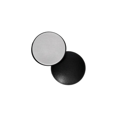 Mack 1069035 - Türstopper selbstklebend schwarz ø 40 mm 2 Stück | 6 Stück