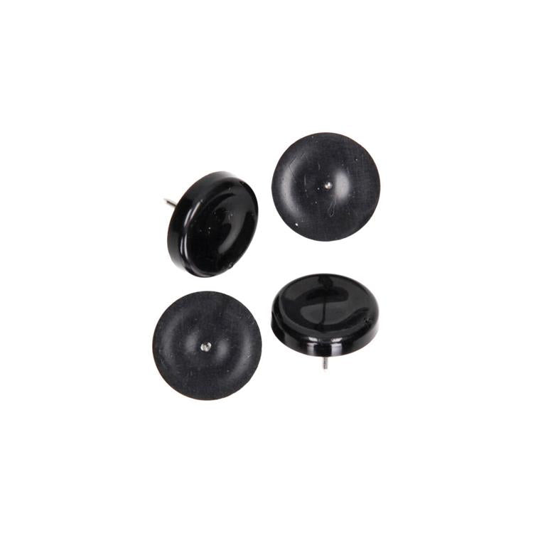 Mack 1066770 - Stuhlgleiter Nagel Kunststoff schwarz ø 28 mm 4 Stück | 6 Stück