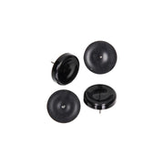 Mack 1066770 - Stuhlgleiter Nagel Kunststoff schwarz ø 28 mm 4 Stück | 6 Stück - afbeelding 1