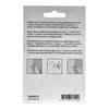 Mack 1069027 - Türstopper selbstklebend weiß ø 40 mm 6 Stück | 6 Stück