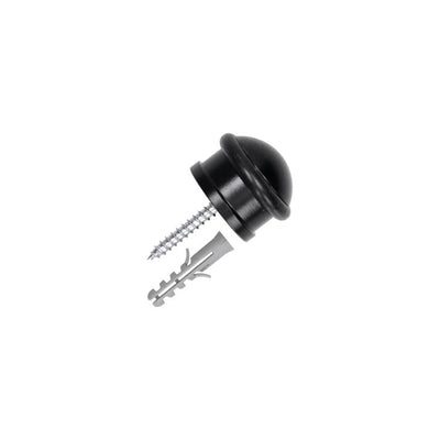 Mack 1069032 - Türstoppzylinder Modell schwarz ø 30h25 mm 1 Stk Stk | 6 Stück