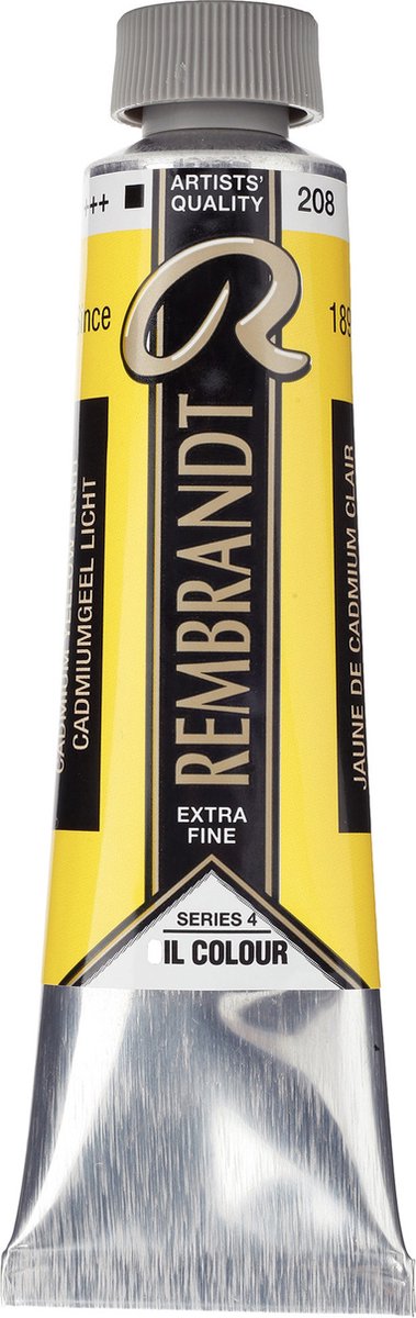 Rembrandt Ölfarbe Tube 40 ml Kadmiumgelb hell 208