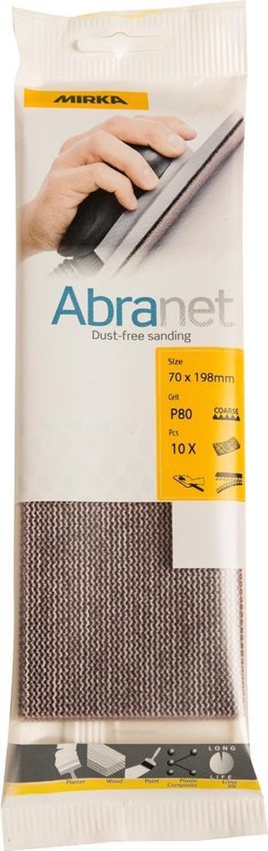 Mirka abranet eco Schleifstreifen 70x198mm *Kleinpackung* - P180