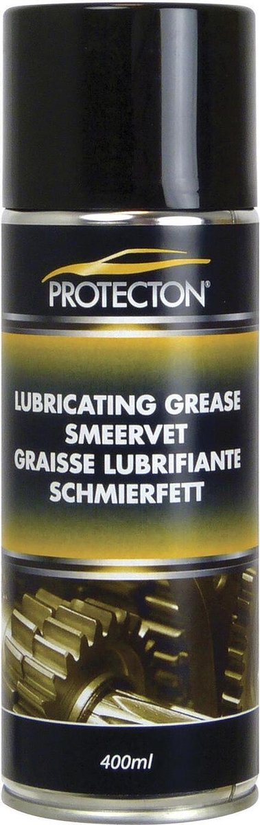 Protecton Schmierfett – Langzeitschmierung und Schutz – für bewegliche und gleitende Teile – reduziert den Verschleiß – wasserbeständig – beständig gegen alle Wetterbedingungen – 400 ml