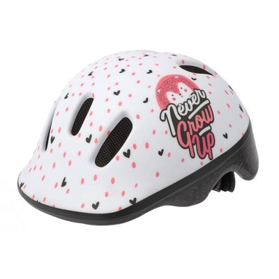 Polisport Kinderhelm Hoggy. Größe: xxs (44 48 cm), Farbe: Weiß rosa Matt