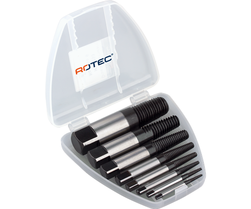 Rotec Bolzenausdreher-Set 1-8 m3-m50