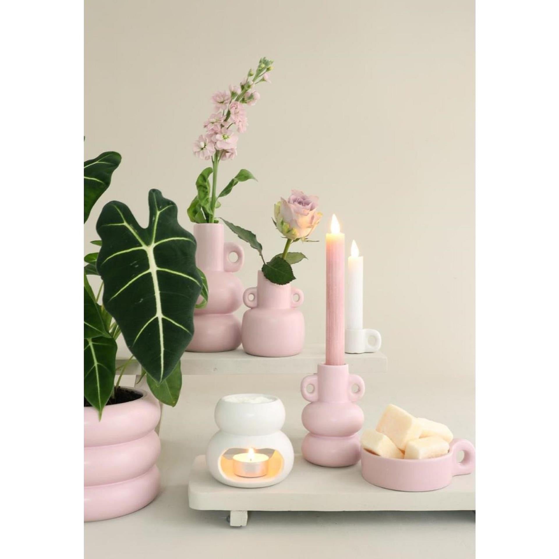 Ideas 4 Seasons Chubby Blumentopf rosa ø9xh6,4cm