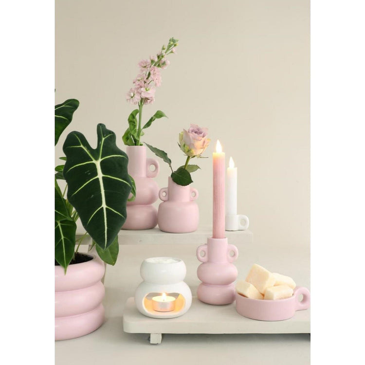 Ideas 4 Seasons Chubby Blumentopf rosa ø9xh6,4cm
