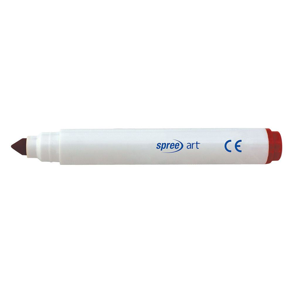 12 superwaschbare Marker, 12 Farben, ke