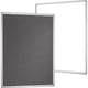 Multiboard Franken Pro Whiteboard, Pinnwand grau weiß