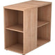 Bach-Schreibtisch-Hochschrank mit Schubladen, Nussbaum, 40 x 80 x 72 cm
