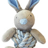 Kleine Schlingel Zzzlittle Schlingel Knottie Bunny Touwbal Kaninchenblau