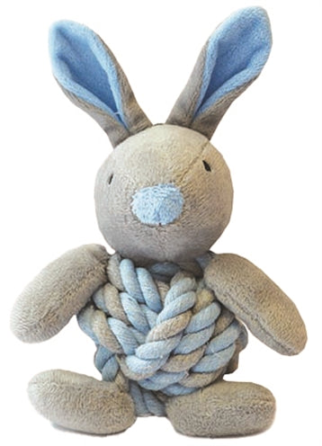 Kleine Schlingel Zzzlittle Schlingel Knottie Bunny Touwbal Kaninchenblau