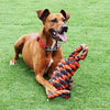 Happy Pet Nuts for Knots Extreme Coil 8 Form Tugger Grey Orange