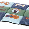 Trixie Dog Cushion Patchwork Blaugrün
