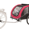 Trixie Dog Bike Cart schwarz rot