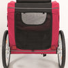Trixie Dog Bike Cart schwarz rot