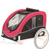 Trixie Dog Bike Cart schwarz rot