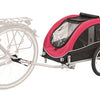 Trixie Dog Bike Cart schwarz rot