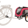Trixie Dog Bike Cart schwarz rot