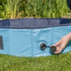 Trixie Hundepool hellblau blau