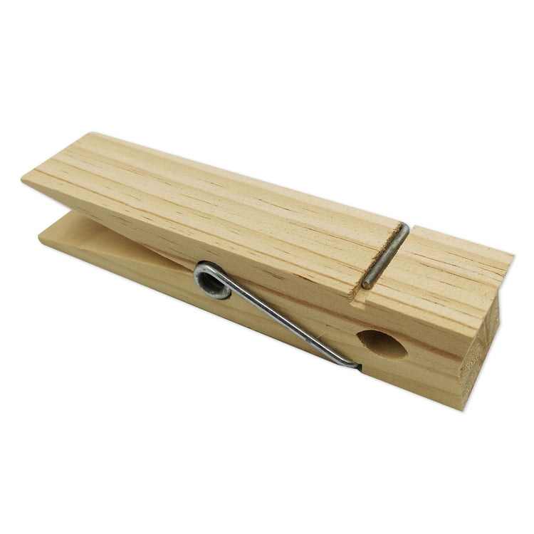 Vaessen creative • Wäscheklammern Holz 15 cm 1 Stück natur