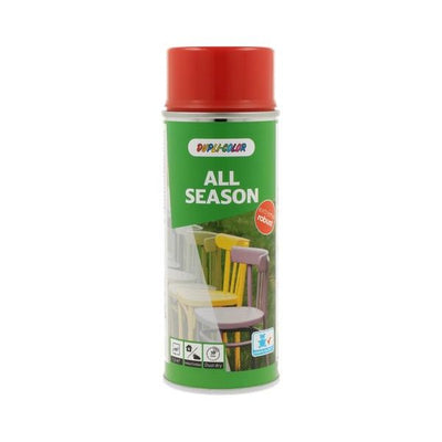 Dupli-Color Sprühfarbe RAL-3000 – 400 ml Ganzjahres-Feuerrot, glänzend