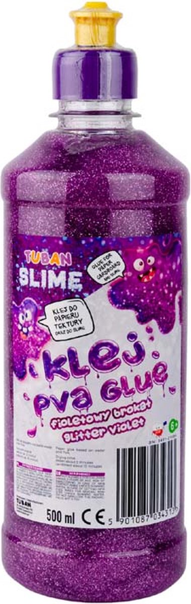 Tuban - PVA-Kleber für Schleimglitter - Lila 500 ml