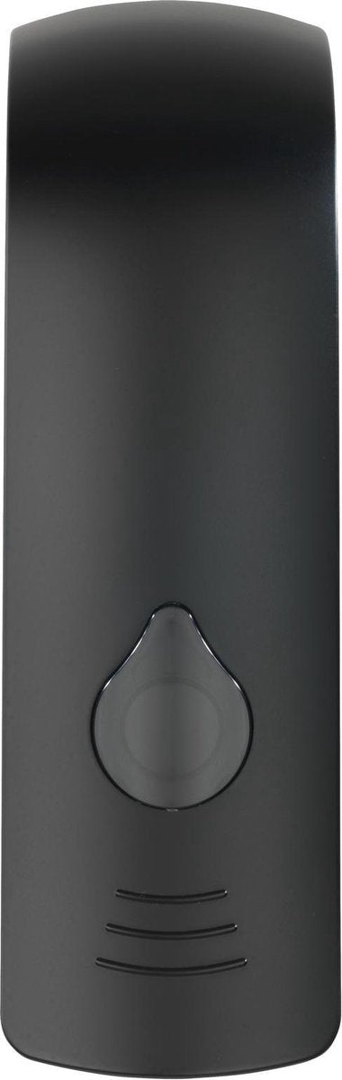 Wenko Desinfektionsseifenspender Ranera S – 280 ml Kunststoff mattschwarz – Wandmontage – Seifenpumpe