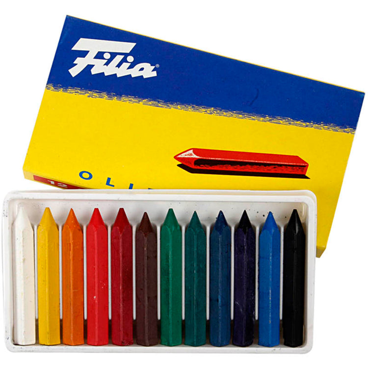 Filia Ölreihe, L: 6 cm, Dicke 7x7 mm, 12 Stück 1 Box