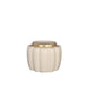 Ideas 4 Seasons Blumentopf-Sitzpuff Creme ø12,6xh9,7cm