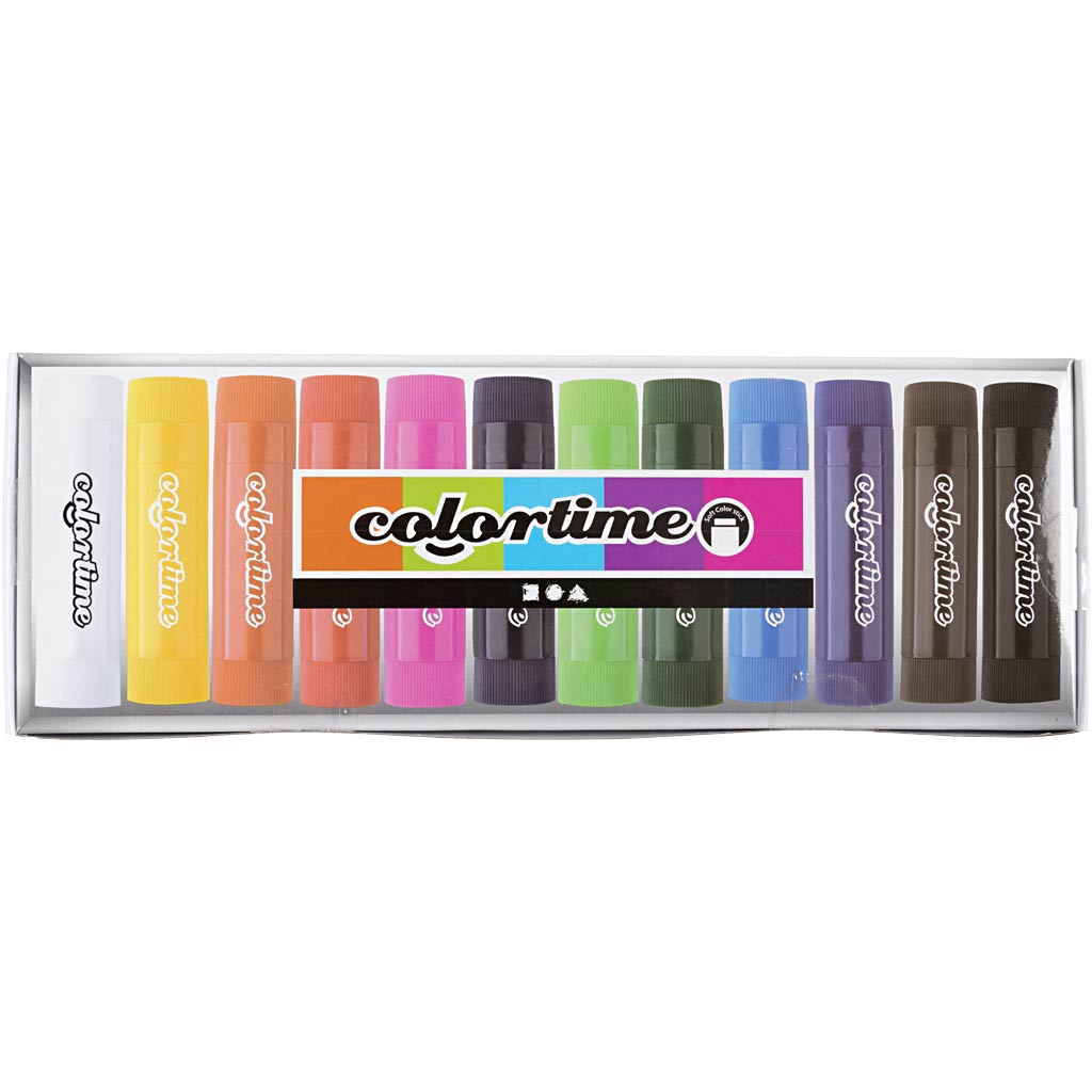 Creativ Company Soft Color Stick Chalk Color, 12st.