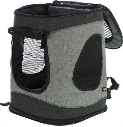 Trixie Hundetasche Timon schwarz grau