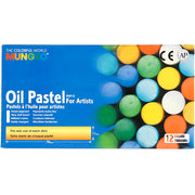 Mungyo-Ölpastell, L: 7 cm, Stärke 11 mm, verschiedene Farben, 12 Stück 1 Box - afbeelding 2