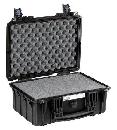 Explorer -Fälle 3818HL Schwarz mit Schaumpflanzen